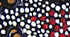 Miroir inspiration Art aborigne (peinture acrylique sur contreplaqu, mastic, carreau de miroir, finition vernis)
