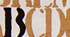 Miroir Alphabet (peinture acrylique sur contreplaqu, carreau de miroir, finition vernis)
